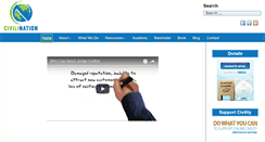 Desktop Screenshot of civilination.org